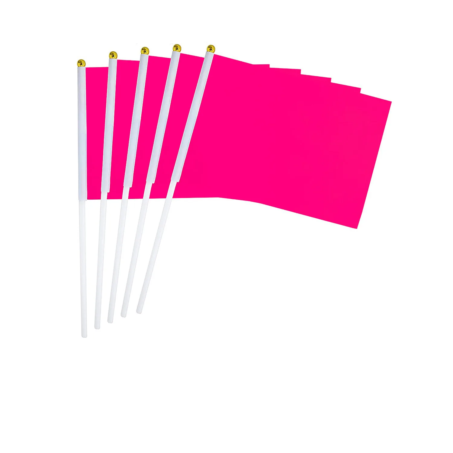 Bandera de mano multicolor sólida para señalización táctica aire libre - imagen 4