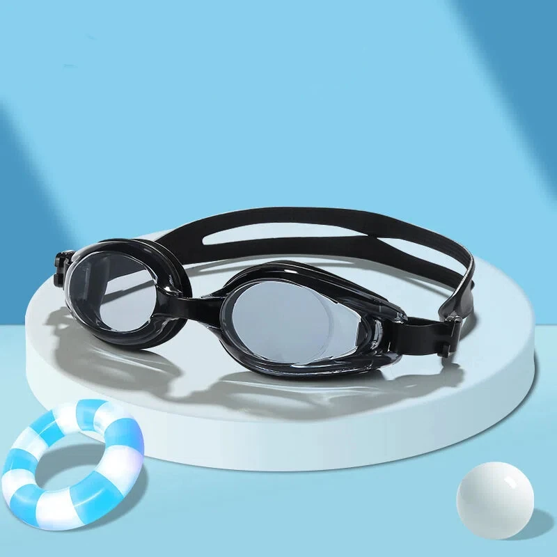 Gafas de natación impermeables unisex, antivaho, lentes transparentes - imagen 2