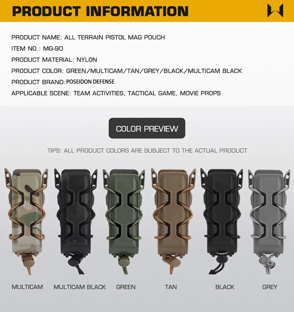Acceso y sujeción del portamagazines para airsoft