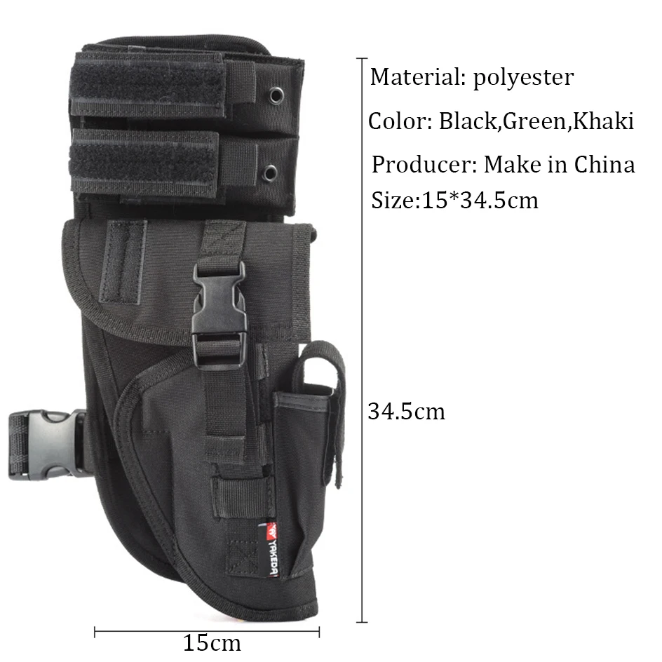 YAKEDA Tornado Funda de pierna táctica para pistola - imagen 5