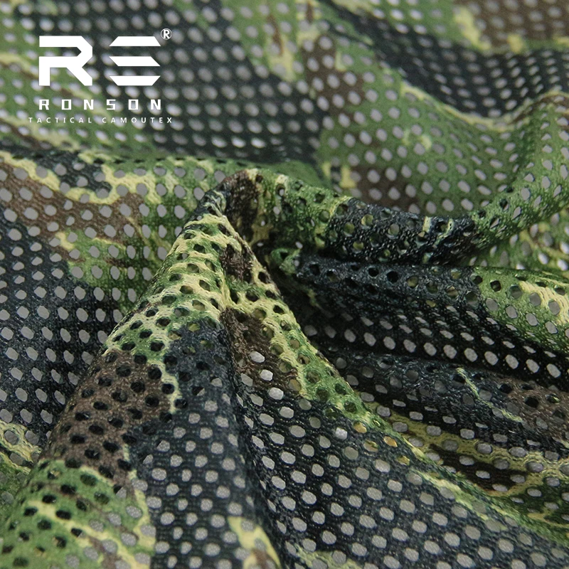 Tejido camuflaje táctico tigre de malla para tricota - imagen 5