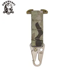Clip táctico MOLLE con hebilla Z y montura en T