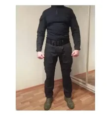 Uniforme táctico paintball cargo con rodilleras a prueba de viento