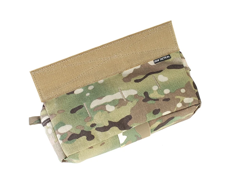 Detalle del diseño del pouch para acceso rápido