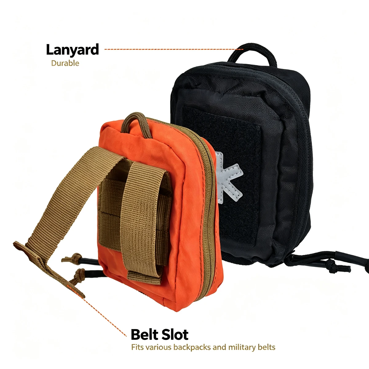 Bolsa táctica MOLLE de primeros auxilios para emergencias - imagen 2