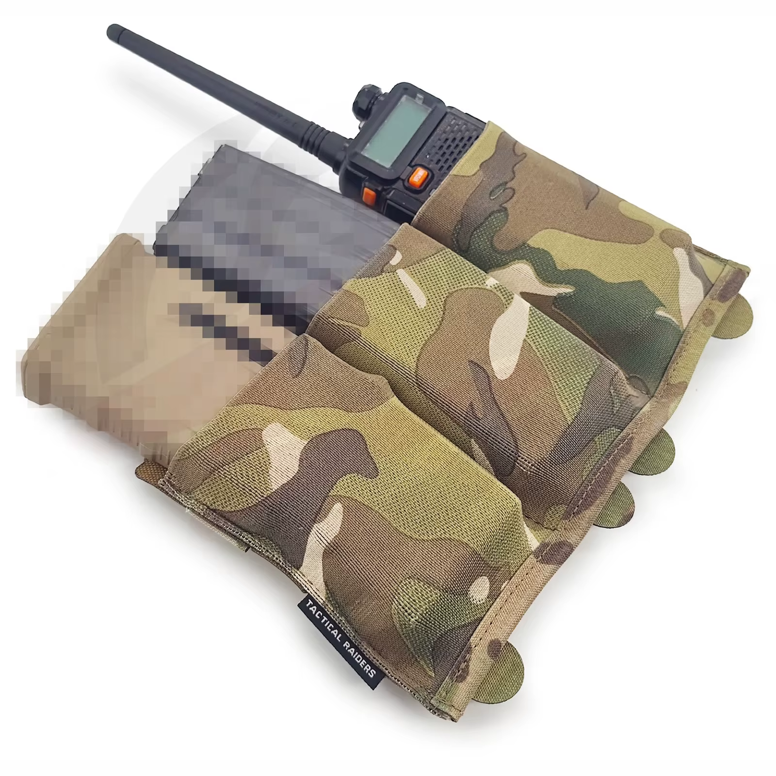 Bolsa táctica elástica porta cargadores 5.56mm triple, para rifle - imagen 5