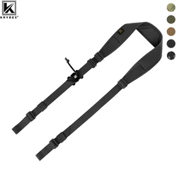 KRYDEX Correa de hombro táctica acolchada para rifle modular