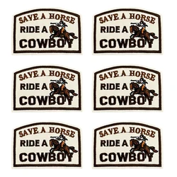 Parche bordado letras personalizables estilo western para coser o planchar