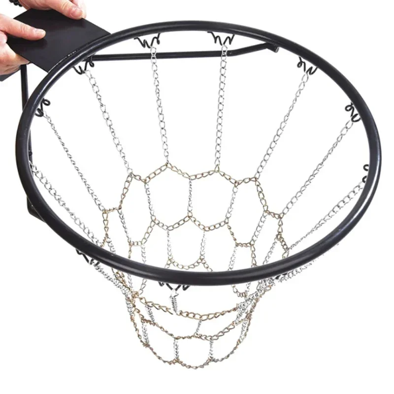 Red de baloncesto galvanizada de acero para exteriores - imagen 2