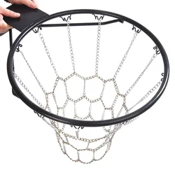 Red de baloncesto galvanizada de acero para exteriores