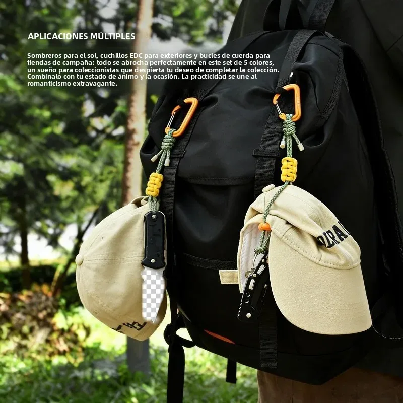 Paracord multicolor – Cuerda resistente para mochila, llavero y camping - imagen 5