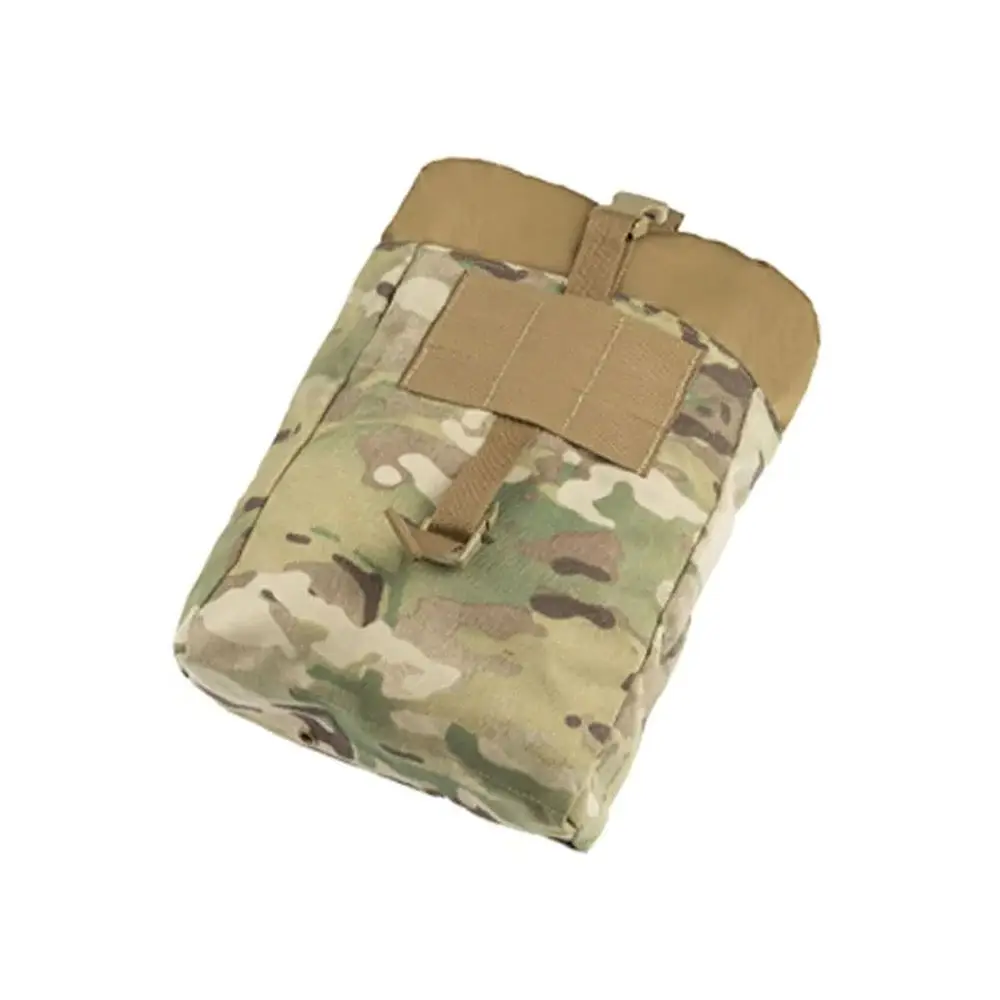 TT Bolsa de almacenamiento MOLLE plegable enrollable para exteriores