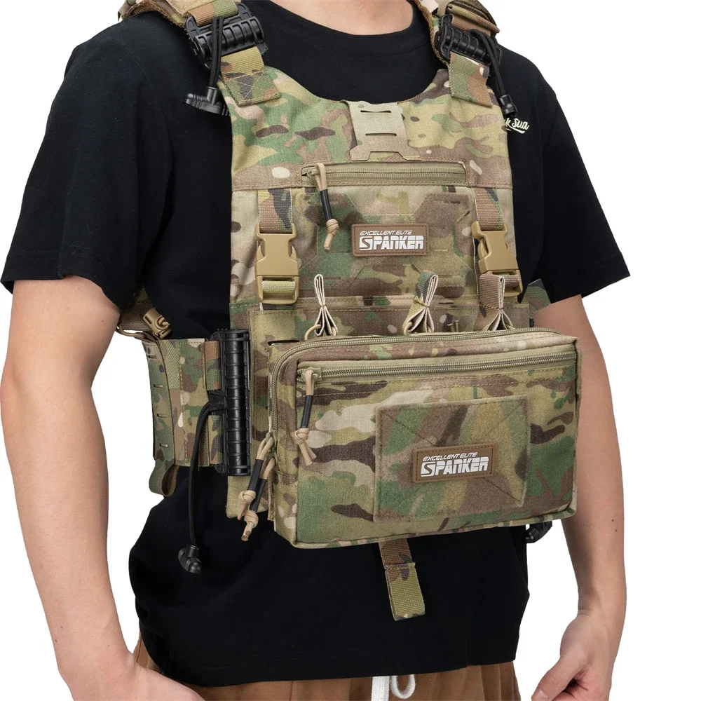 Bolsa táctica MOLLE triple porta revistas – Cierre magnético - imagen 3