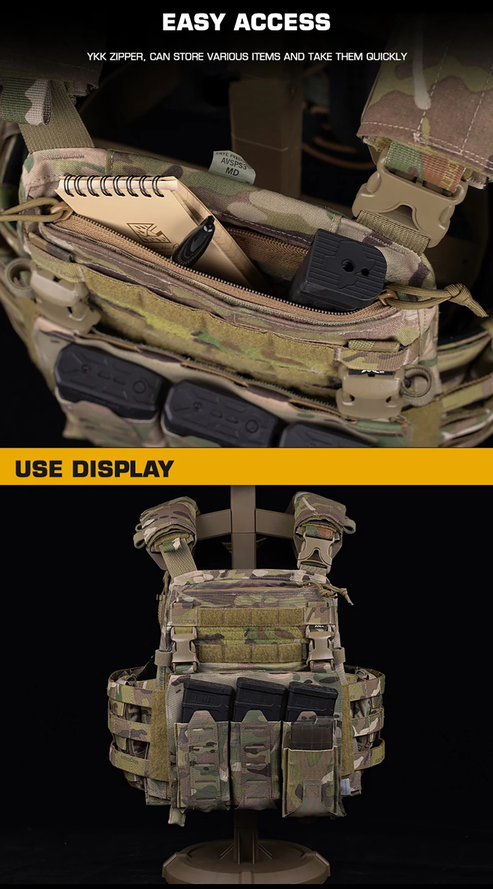Sistema de montaje MOLLE