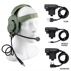 Auriculares tácticos Bowman Elite II con micrófono PTT