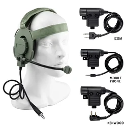 Auriculares tácticos Bowman Elite II con micrófono PTT