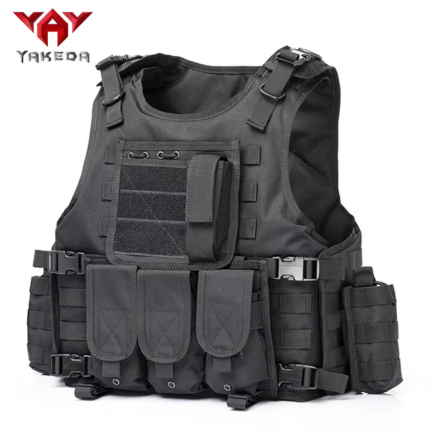 YAKEDA Chaleco táctico MOLLE anfibio para entrenamiento al aire libre - imagen 4