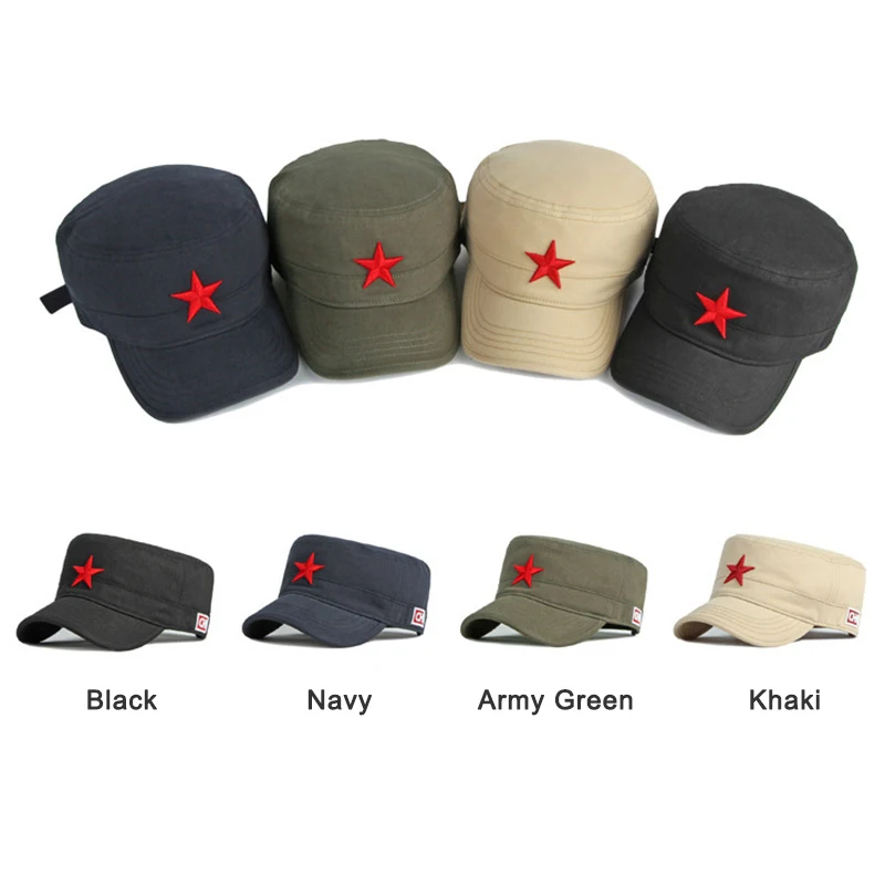 Gorra táctica béisbol bordado 3D estrella roja - imagen 4
