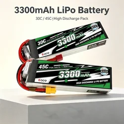 Batería LiPo Gens Ace 3300mAh para Dron FPV y Helicóptero RC