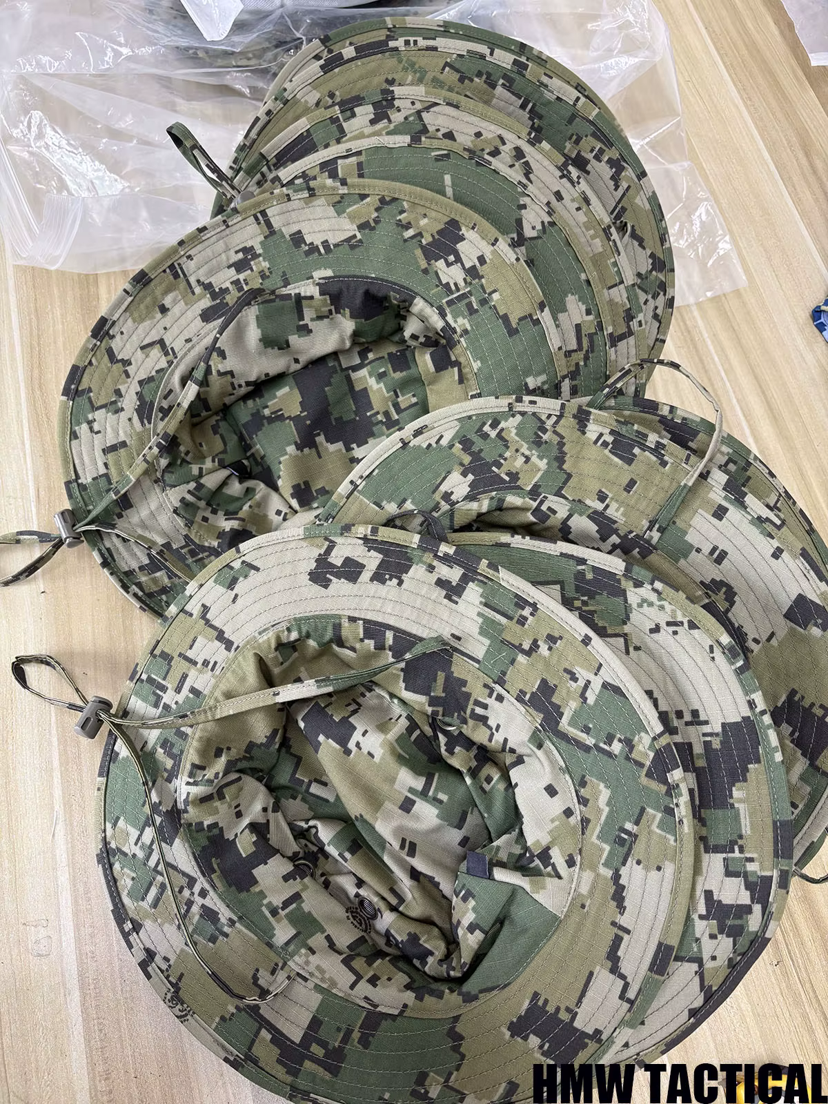Sombrero táctico Benny camuflaje de borde redondo con protección solar - imagen 3