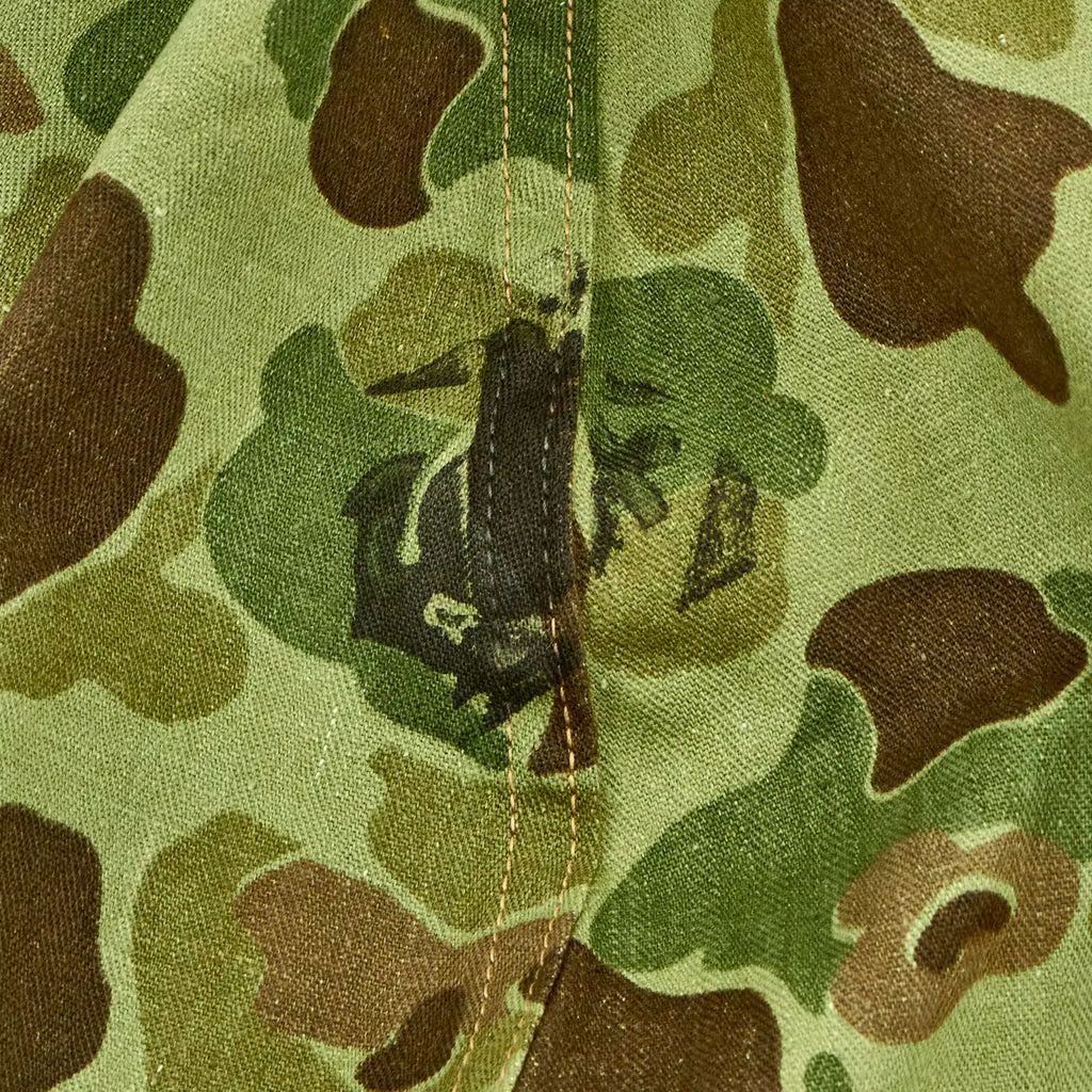 Funda casco M1 WWII ré plica Corps Marines camuflaje HBT - imagen 2