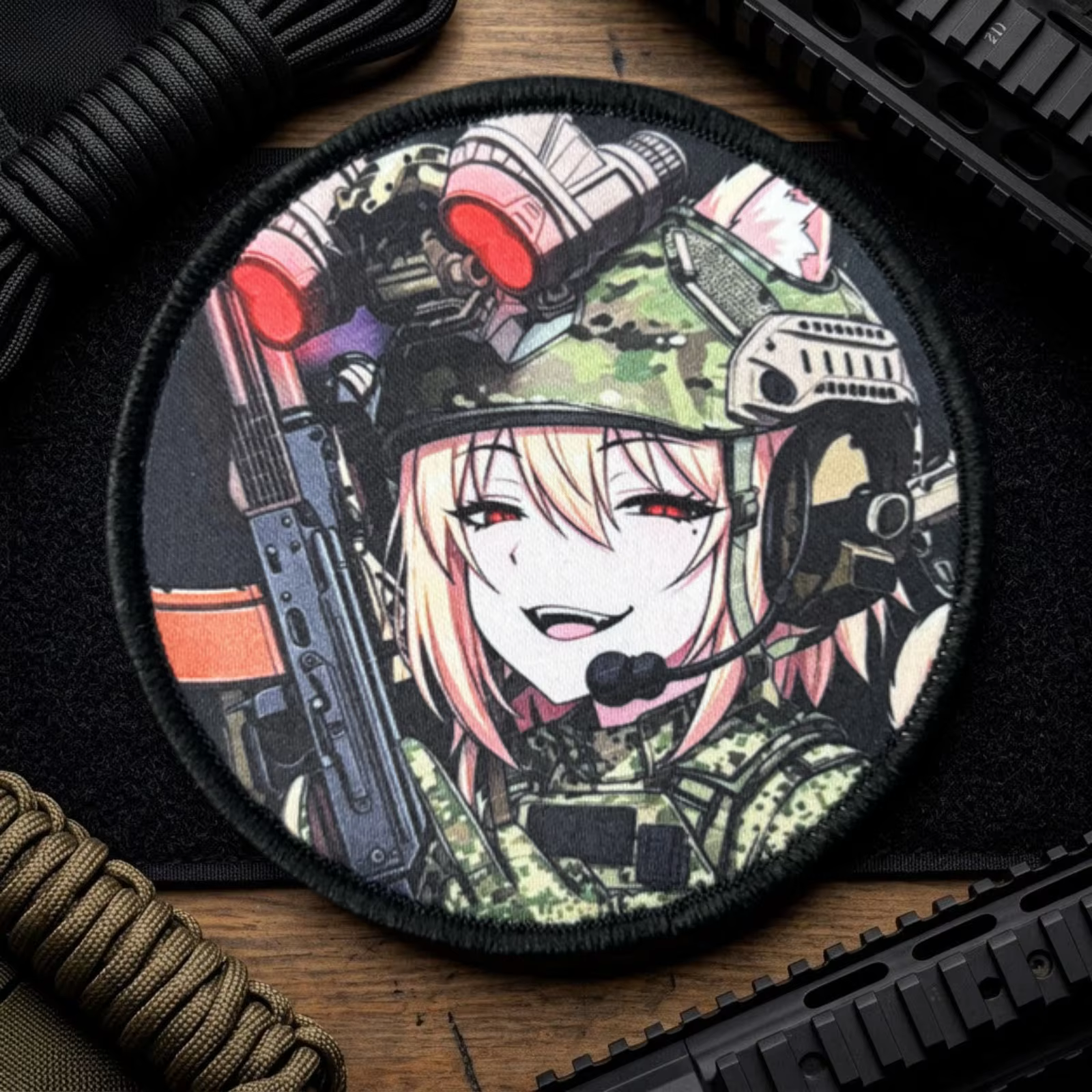 Parche de anime como aplique para ropa