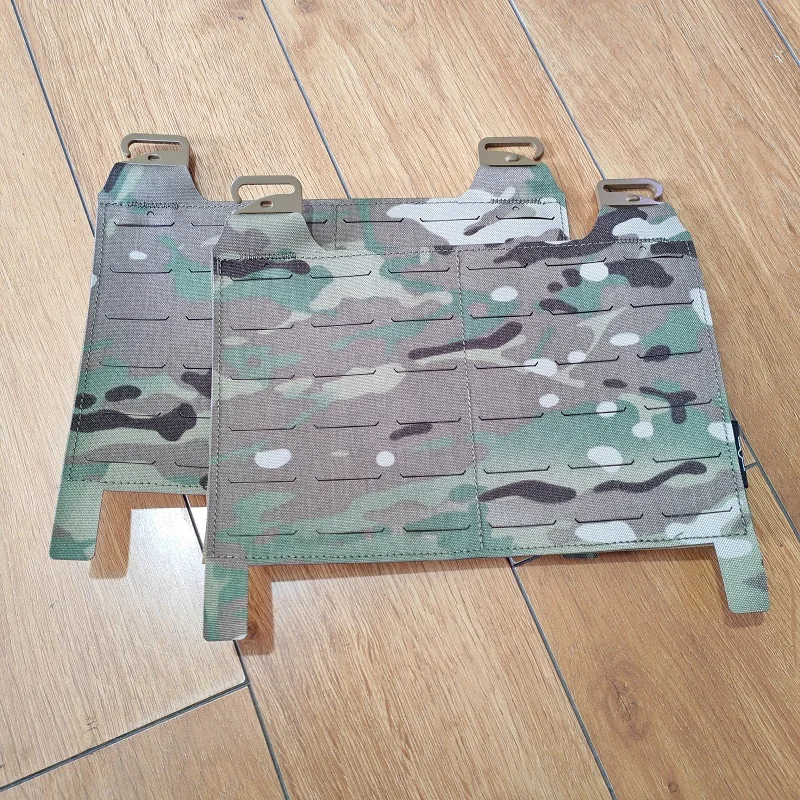Chaleco táctico plate carrier con panel frontal láser AOR1/MC/CB - imagen 5