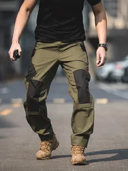 Tom pantalones tácticos impermeables pierna recta para exterior