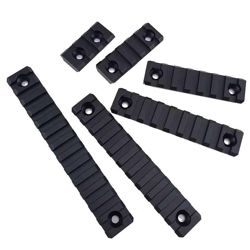 Adaptador Keymod a Picatinny M4/HK416 de aluminio anodizado negro - imagen 4