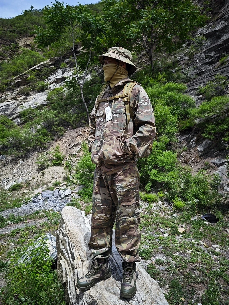 Camuflaje de verano en tonalidad verde