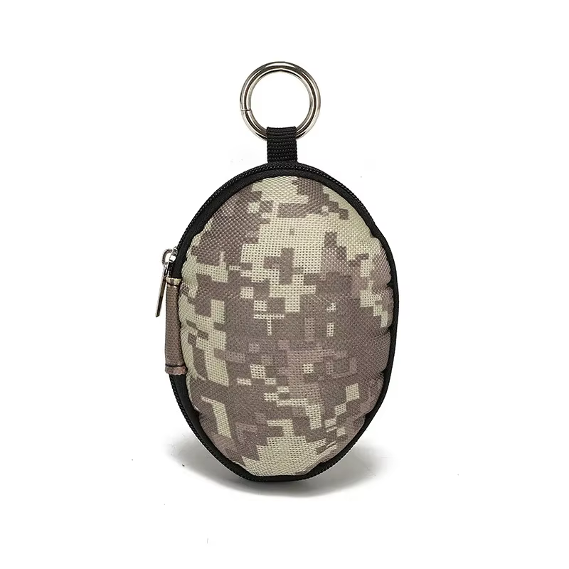 Cartera para llaves táctica granada con cremallera y llavero - imagen 4