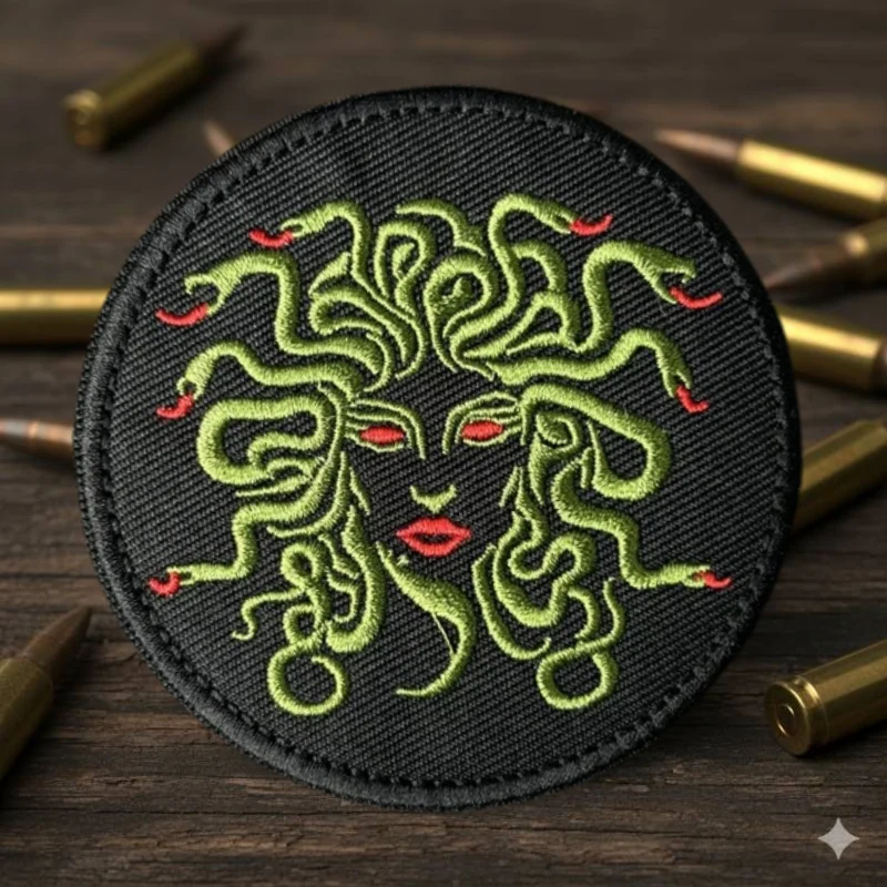 Parche bordado anime con velcro gancho y bucle para mochila - imagen 4