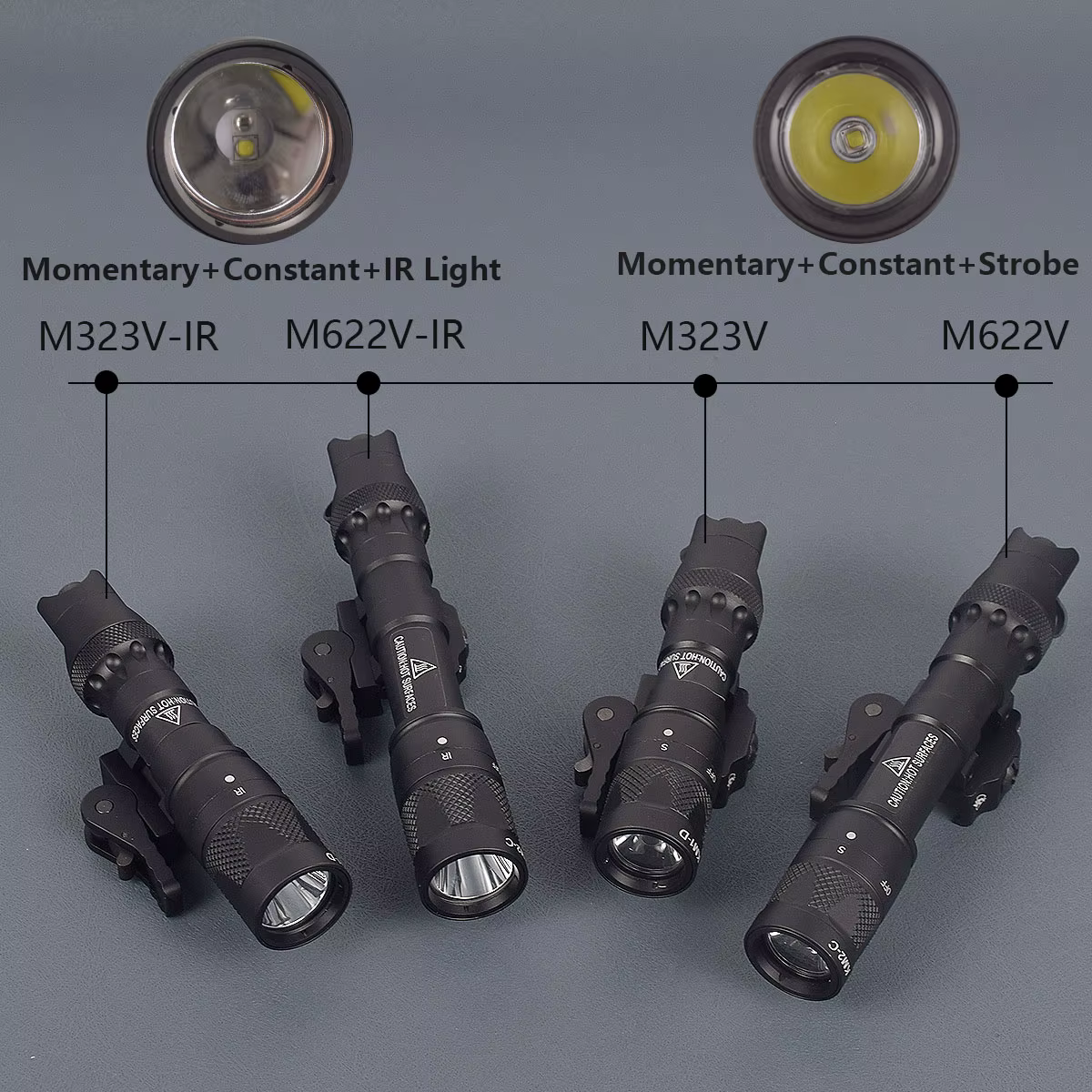 SureFire Linterna Táctica Infrarroja IR estroboscópica con QD - imagen 3