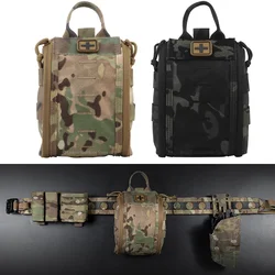 Kit primeros auxilios MOLLE – Bolsa táctica para cinturón o chaleco