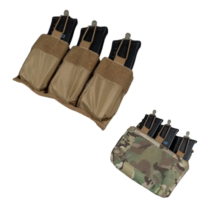 Funda triple DOPE portacargadores ligera para airsoft y montaña - imagen 4