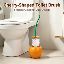 Cepillo de baño Cherry con mango largo y cerdas suaves para diario