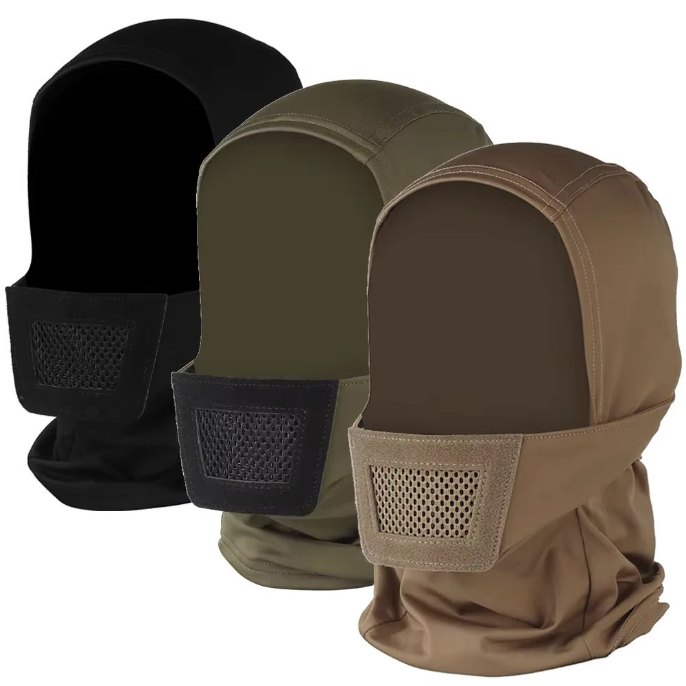 Pasamontañas Airsoft protección facial táctica Paintball y caza - imagen 2