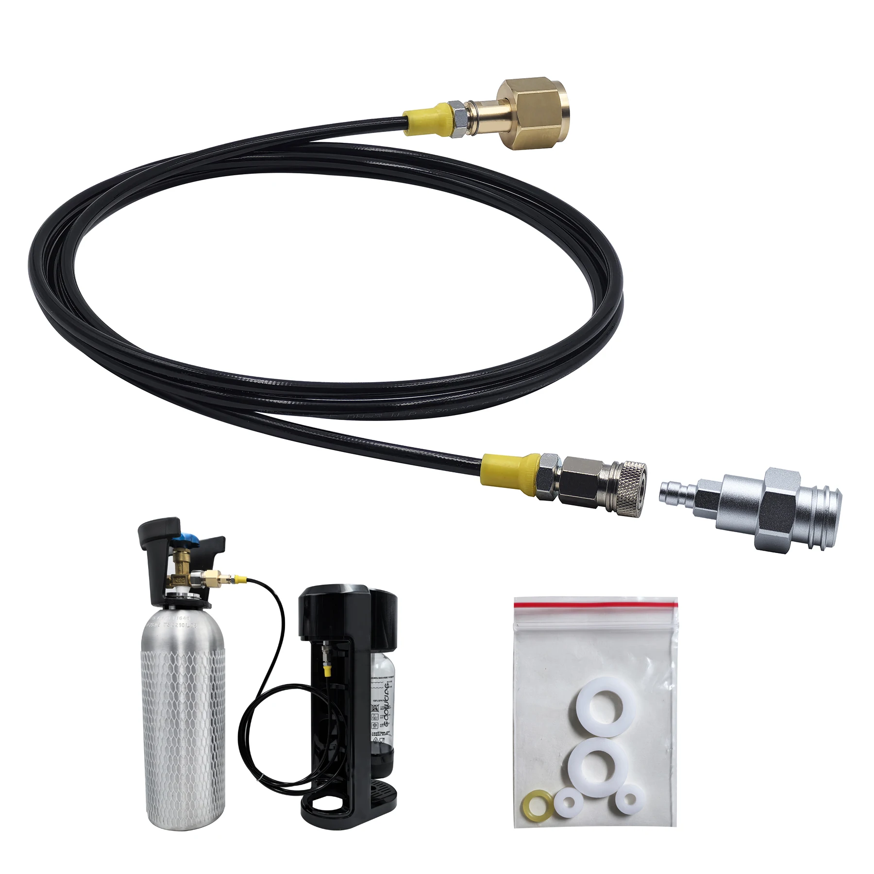 Adaptador de carga CO2 externo con conector rápido táctico - imagen 2