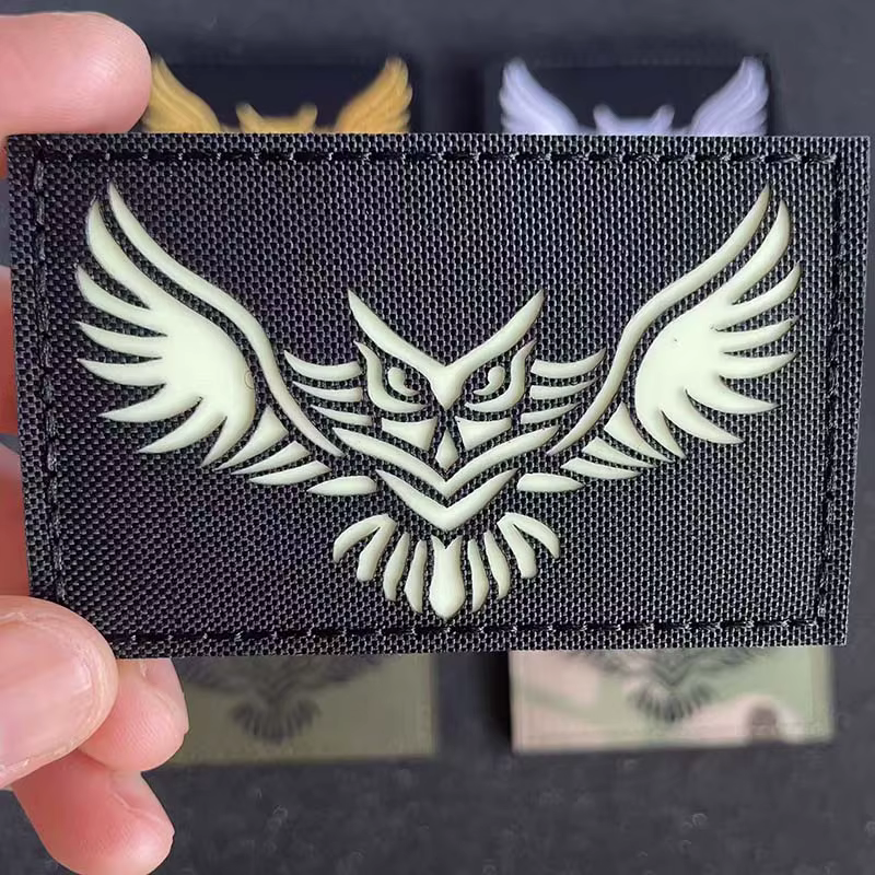 Parche reflectante bordado emblema moral – Táctico para mochila y uniforme - imagen 3