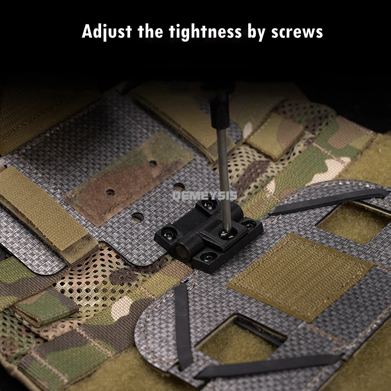 Soporte táctico MOLLE plegable universal para móvil caza y tiro - imagen 4