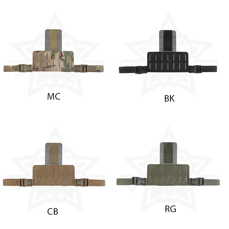 Sistema MOLLE con placa de navegación montada