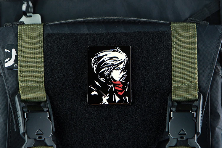 Parche Mikasa Ackerman frontal