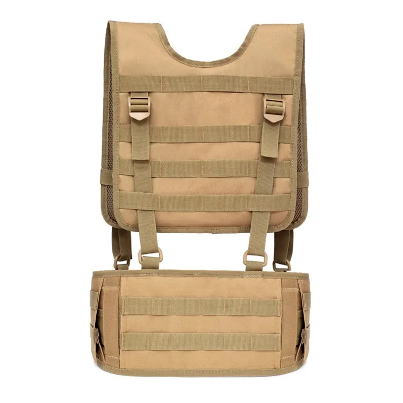 Chaleco táctico MOLLE para airsoft, paintball, caza y uso militar - imagen 3