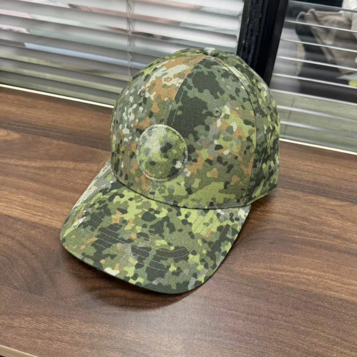 NFP Gorra táctica béisbol camuflaje woodland Multi-green verano - imagen 2