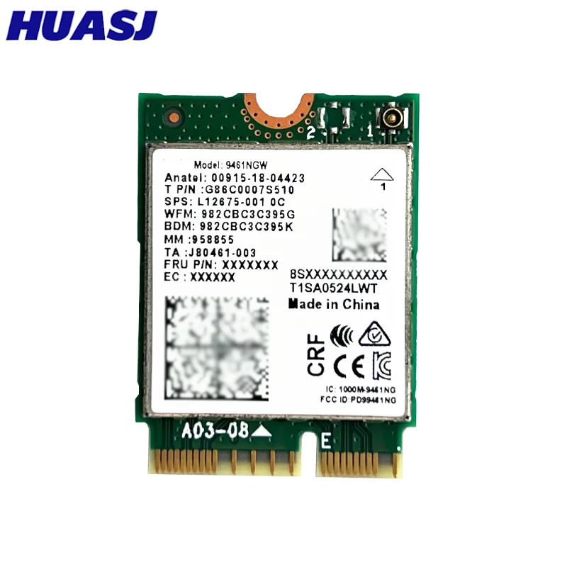 Intel 9461NGW Tarjeta WiFi AC Doble Banda Bluetooth 5.0 sistema MOLLE - imagen 5