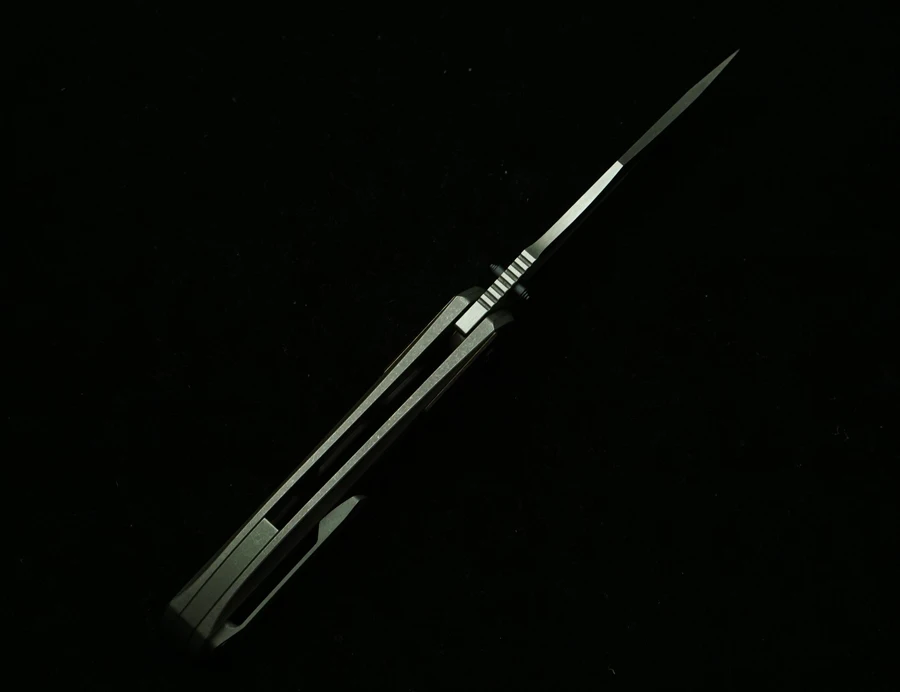 LEMIFSHE Raptor V3 cuchillo plegable táctico M390 titanio EDC - imagen 4