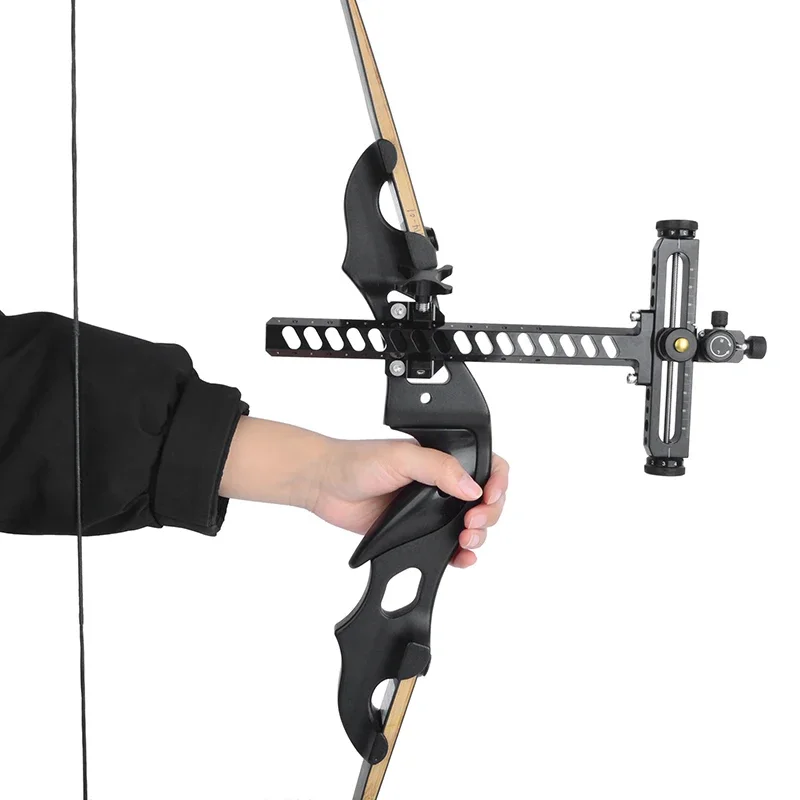 Arco recurvo ajustable con mira para tiro al blanco - imagen 4