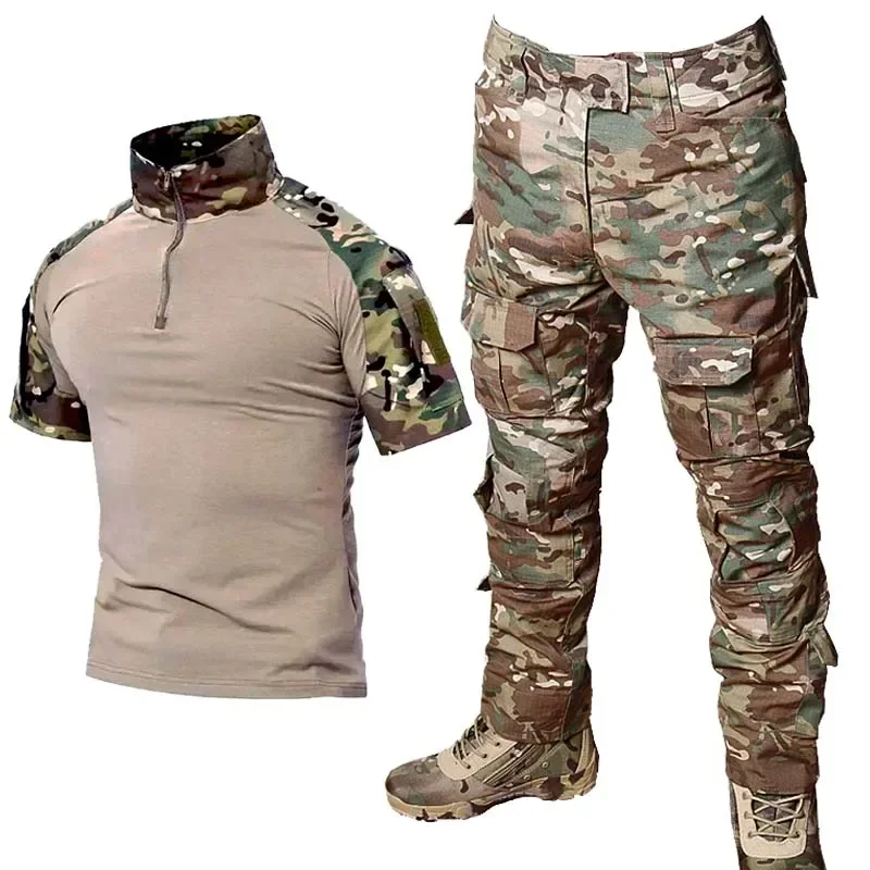 Conjunto táctico camuflaje transpirables para entrenamiento hombre - imagen 3