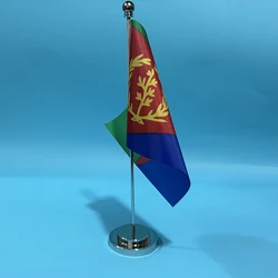 Bandera nacional Eritrea poliéster para escritorio y oficina