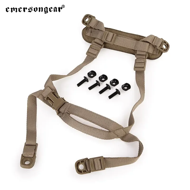 Arnés H-Nape Emersongear retención casco MICH táctico - imagen 2